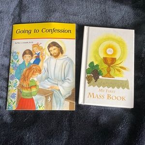 Catholic My First Mass Book & Going to Confession Book